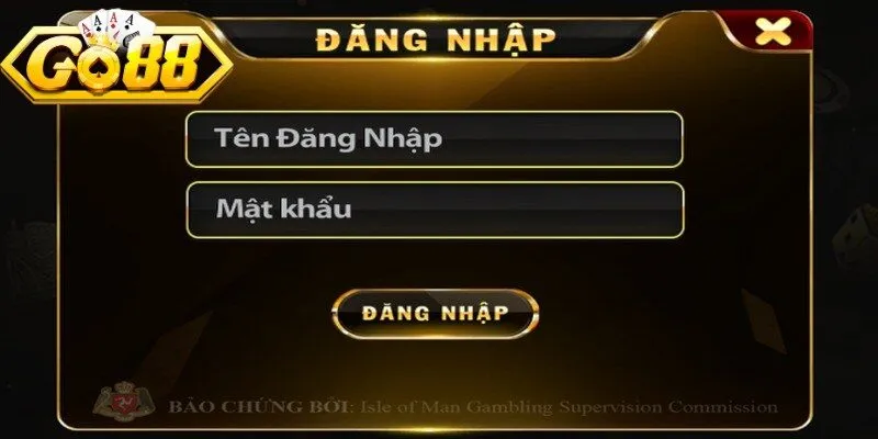 Quy trình đăng nhập Go88 an toàn, chính xác nhất