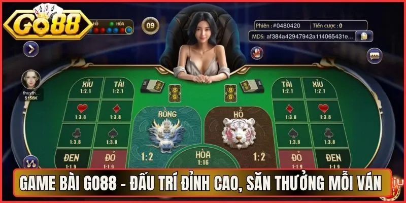 Game Bài Go88 - Đấu Trí Đỉnh Cao, Săn Thưởng Mỗi Ván