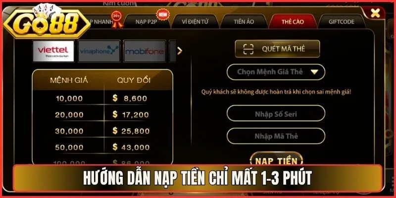 Go88 – Cổng Game Đổi Thưởng Uy Tín 2026 | Link Mới Nhất 12 Sunwin Hướng dẫn nạp tiền chỉ mất 1-3 phút