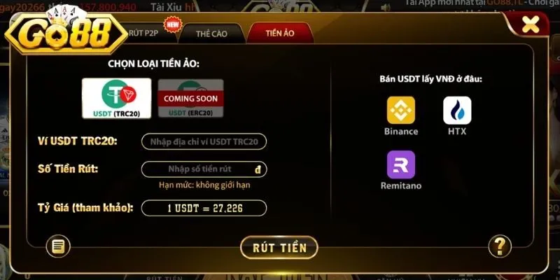 Rút Tiền Go88 - Hướng Dẫn Đầy Đủ Để Tối Ưu Giao Dịch 3 Sunwin Giao dịch qua tiền ảo