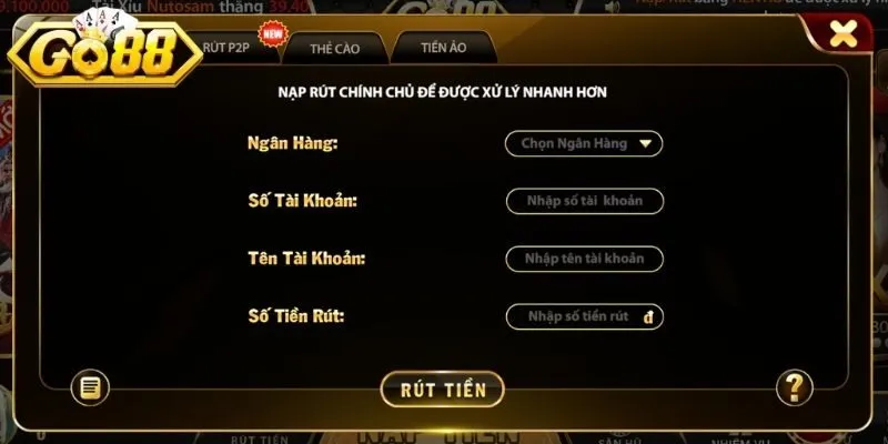 Rút Tiền Go88 - Hướng Dẫn Đầy Đủ Để Tối Ưu Giao Dịch 2 Sunwin Hướng dẫn chi tiết cách rút tiền Go88 đơn giản và an toàn
